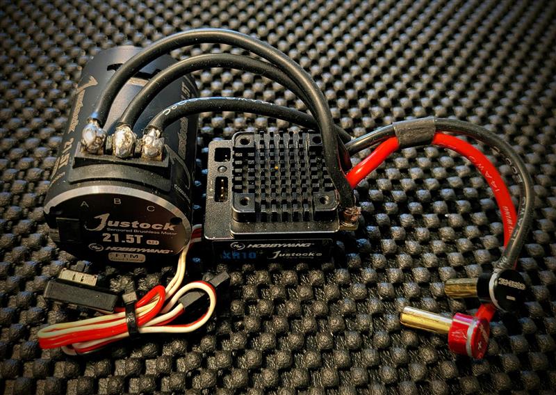 Hobbywing XR10 Justock G3 ESC Combo With Justock G2.1 21.5T Motor (Pre Owned)