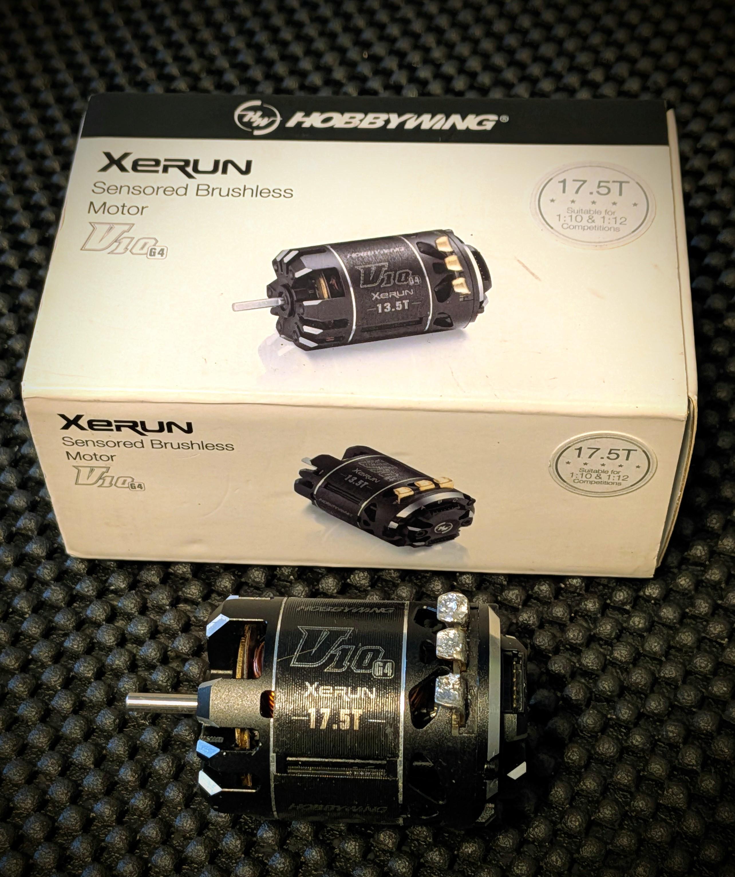 Hobbywing Xerun V10 17.5T G4 Black Motor (Pre-owned)