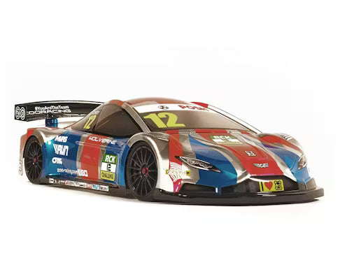 #ZR-0015-07 - ZooRacing - Wolverine MAX - 1:10 Touring Car Body - 0.7mm REGULAR Clear